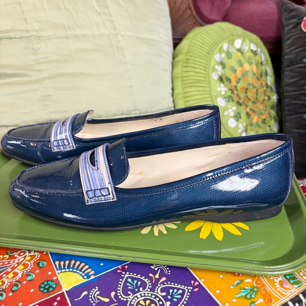 Amalfi Blue Loafers - Picture 2 of 7